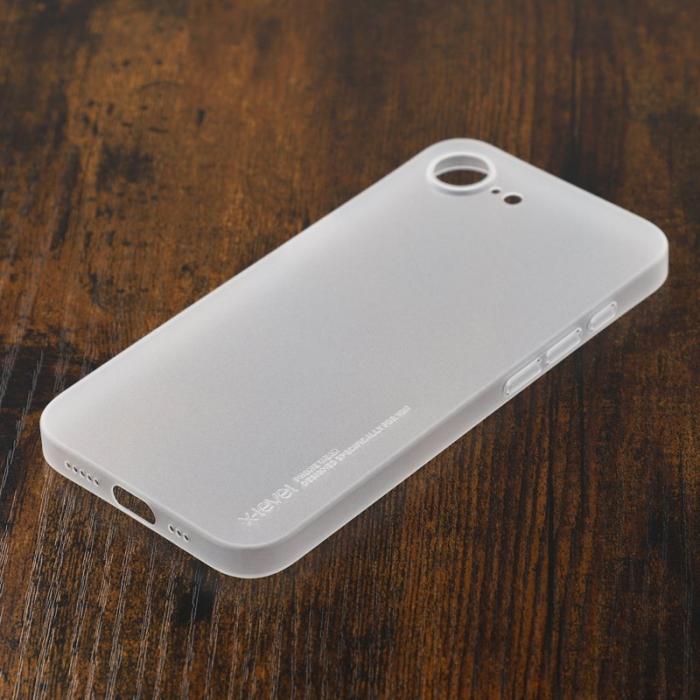 X-Level - X-LEVEL iPhone 16e Skal Hårt PP Matt 0.18mm Ultra-Tunn Transparent