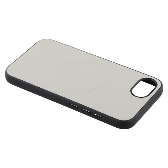X-Level - X-LEVEL iPhone 16e Skal MagSafe PC TPU PU Telefonfodral Grå