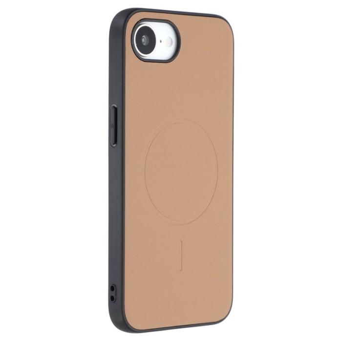 X-Level - X-LEVEL iPhone 16e Skal MagSafe PC+TPU+PU Desert Gold