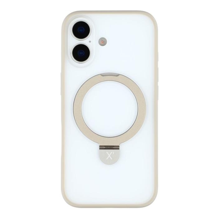 X-Level - X-LEVEL iPhone 17 Fodral Metal Kickstand TPU PC Grå