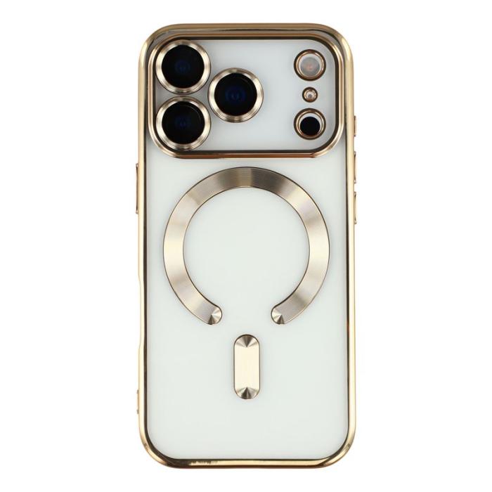 X-Level - X-LEVEL iPhone 17 Pro Fodral MagSafe Guld Full Kamera Skydd
