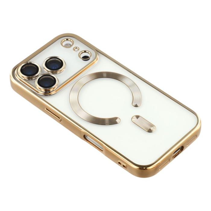 X-Level - X-LEVEL iPhone 17 Pro Max Skal MagSafe Full Kamera Skydd Guld