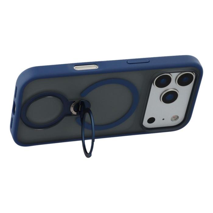 X-Level - X-LEVEL iPhone 17 Pro Max Skal med Rotating Kickstand Blå