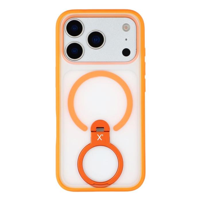 X-Level - X-LEVEL iPhone 17 Pro Max Skal med Rotating Kickstand Orange