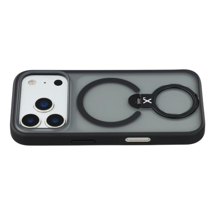 X-Level - X-LEVEL iPhone 17 Pro Max Skal med Rotating Kickstand - Svart