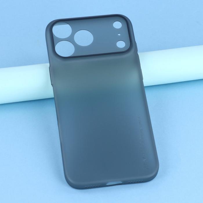 X-Level - X-LEVEL iPhone 17 Pro Skal Hård PP Matt 0.18mm Transparent Svart