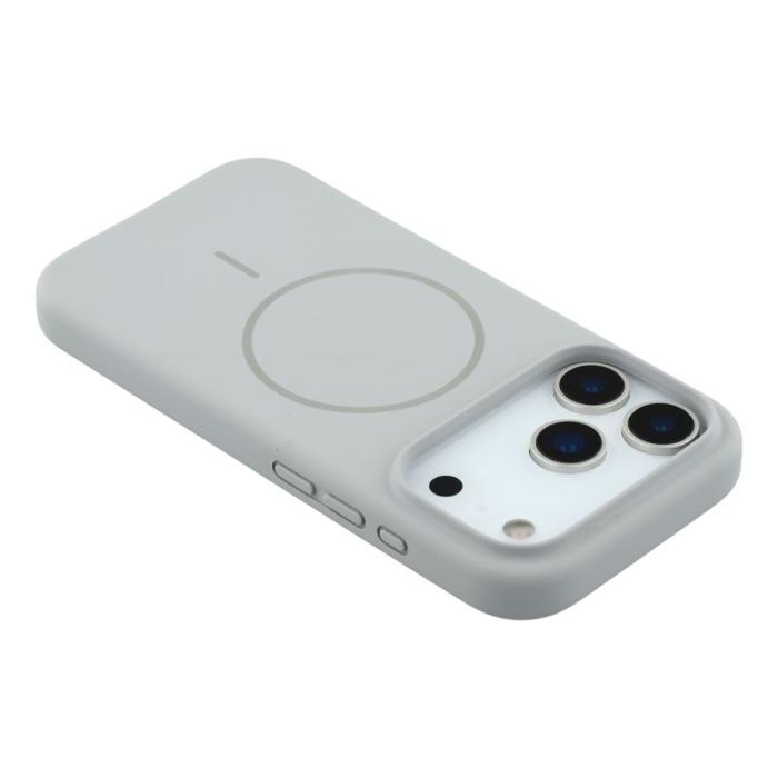 X-Level - X-LEVEL iPhone 17 Pro Skal MagSafe Flytande Silikon Grå