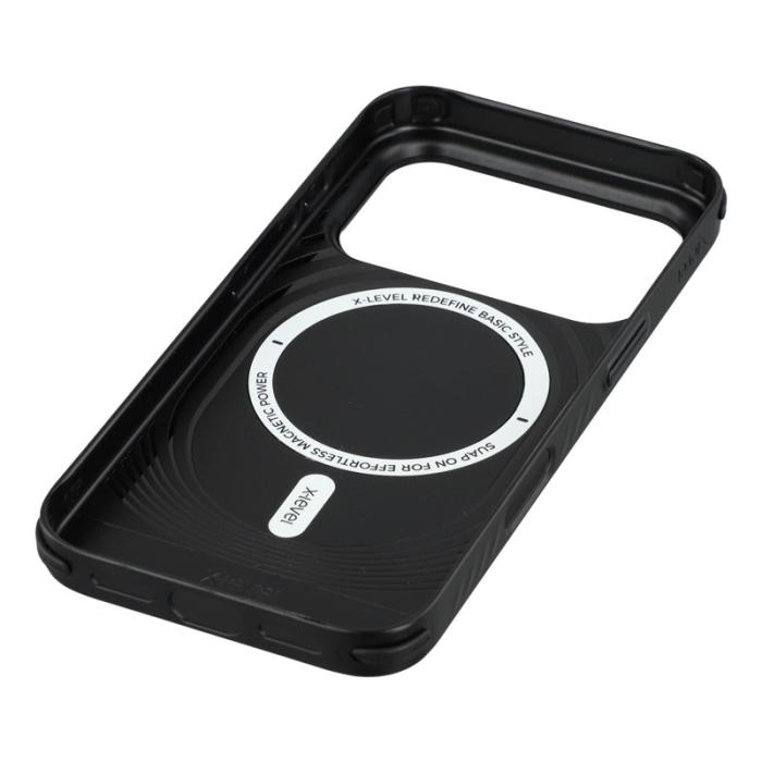 X-Level - X-LEVEL iPhone 17 Pro Skal MagSafe Hård PC Svart