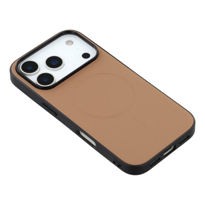 X-Level - X-LEVEL iPhone 17 Pro Skal MagSafe PC TPU PU - Desert Gold