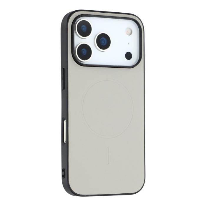 X-Level - X-LEVEL iPhone 17 Pro Skal MagSafe PC TPU PU Grå