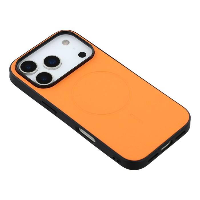 X-Level - X-LEVEL iPhone 17 Pro Skal MagSafe PC TPU PU Orange