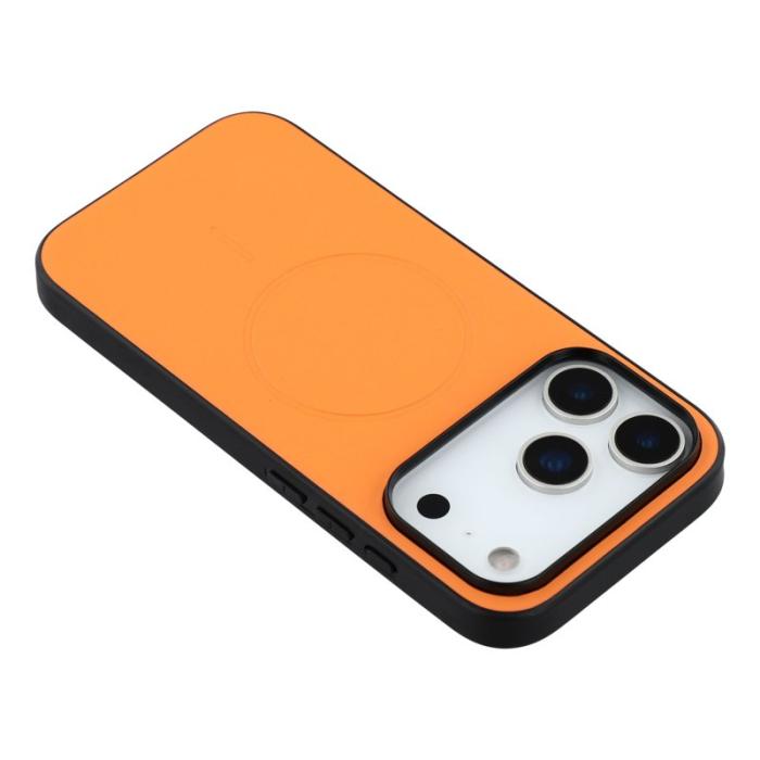 X-Level - X-LEVEL iPhone 17 Pro Skal MagSafe PC TPU PU Orange
