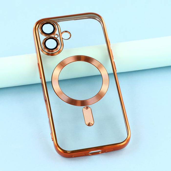 X-Level - X-LEVEL iPhone 17 Skal MagSafe Full Kamera Skydd Orange