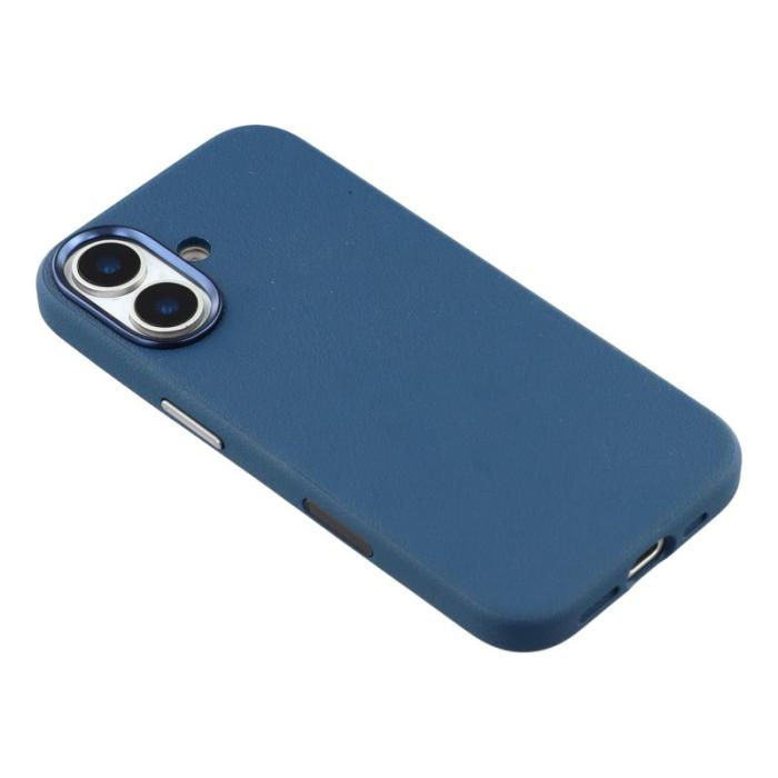 X-Level - X-LEVEL iPhone 17 Skal MagSafe PU Läder Hård PC Blå