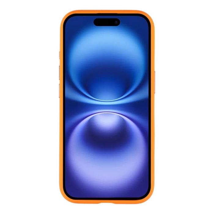 X-Level - X-LEVEL iPhone 17 Skal MagSafe PU Läder Hård PC - Orange