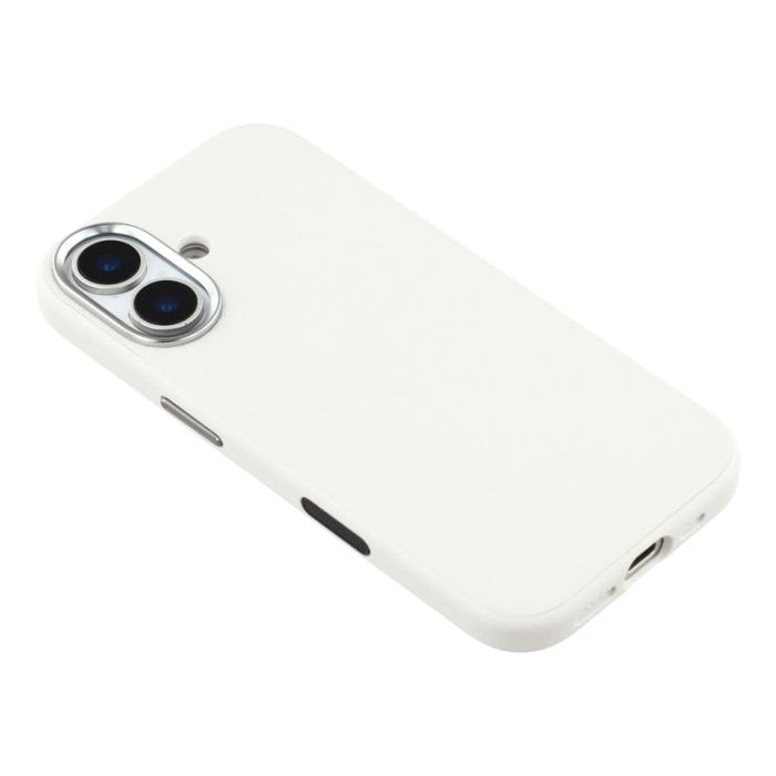 X-Level - X-LEVEL iPhone 17 Skal MagSafe PU Läder Hård PC Vit