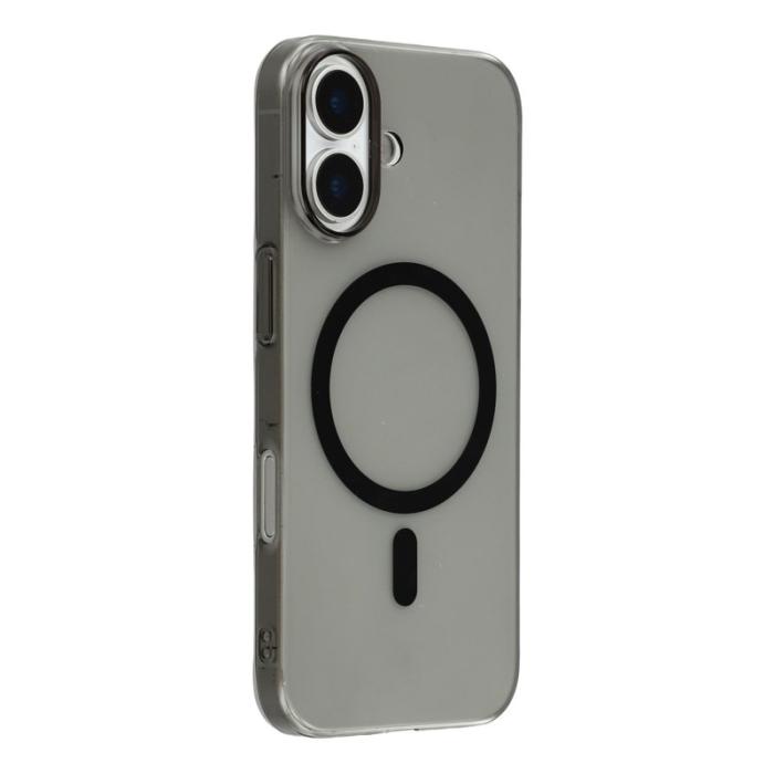 X-Level - X-LEVEL iPhone 17 Skal MagSafe Transparent Black Slim Cover