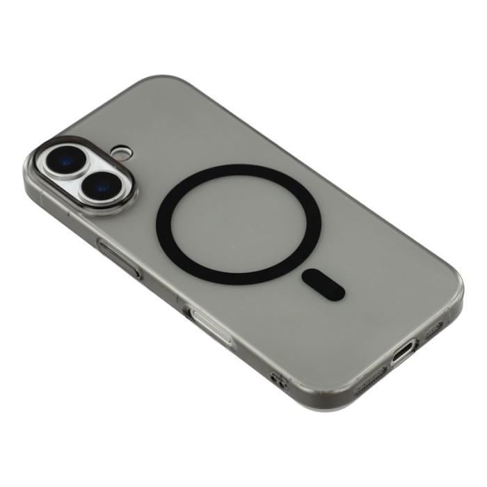 X-Level - X-LEVEL iPhone 17 Skal MagSafe Transparent Black Slim Cover