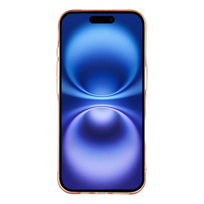 X-Level - X-LEVEL iPhone 17 Skal MagSafe Transparent Orange Slim Cover