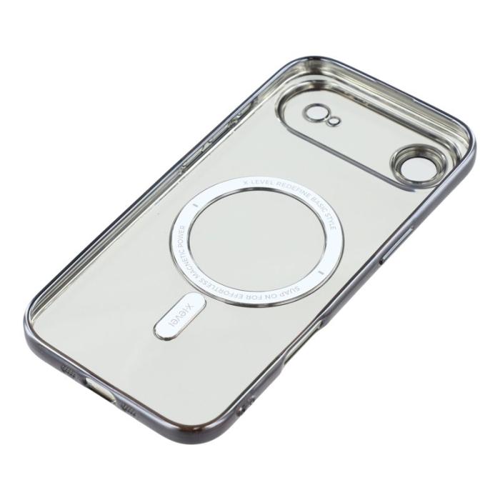 X-Level - X-LEVEL iPhone Air Skal MagSafe Full Kamera Skydd Grå