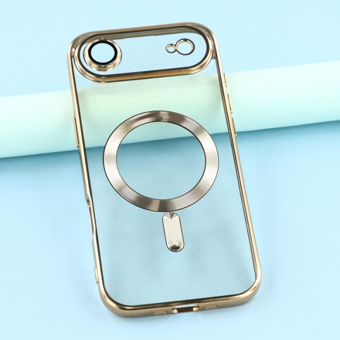 X-Level - X-LEVEL iPhone Air Skal MagSafe Full Kamera Skydd Guld