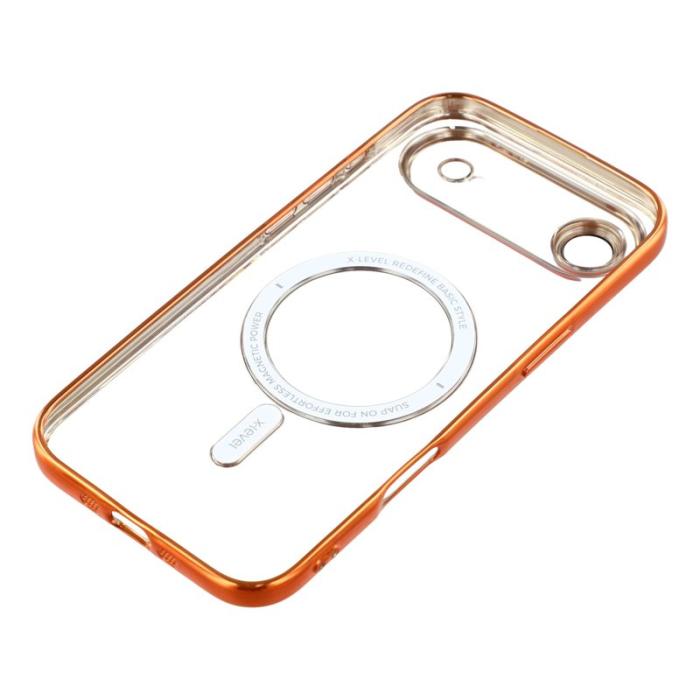 X-Level - X-LEVEL iPhone Air Skal MagSafe Full Kamera Skydd Orange