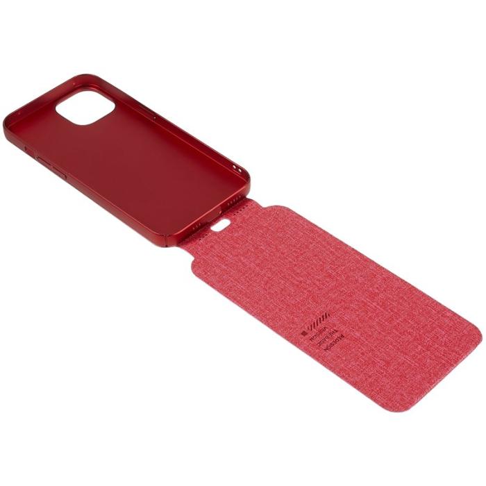 X-Level - X-LEVEL Journey Series iPhone 14 Skal Flip Röd