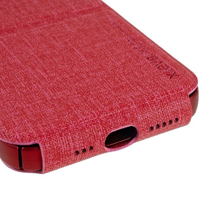 X-Level - X-LEVEL Journey Series iPhone 14 Skal Flip Röd