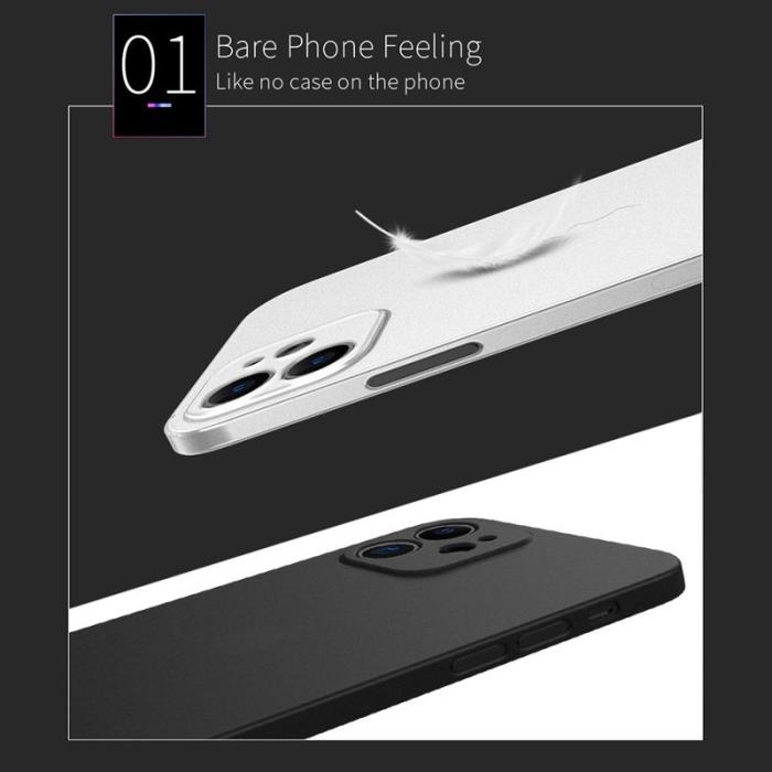 X-Level - X-LEVEL Matte PC Cover iPhone 11 6.1 tum - Transparent