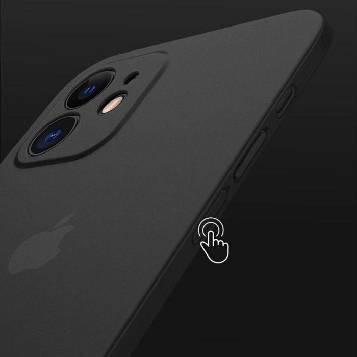 X-Level - X-LEVEL Matte PC Cover iPhone 11 6.1 tum - Transparent