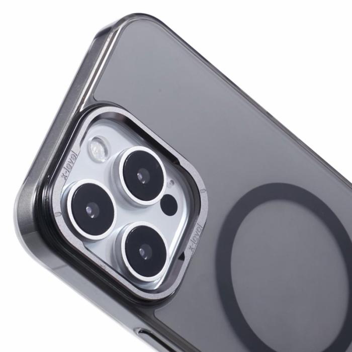 X-Level - X-LEVEL Misty Series iPhone 16 Pro Skal MagSafe Matt Svart