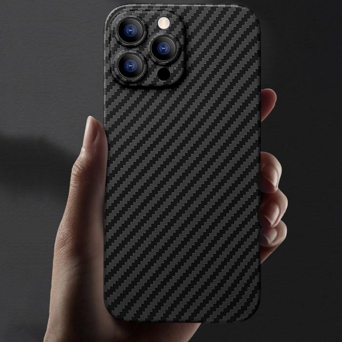 X-Level - X-LEVEL Nano Kevlar Case iPhone 14 Pro - Svart