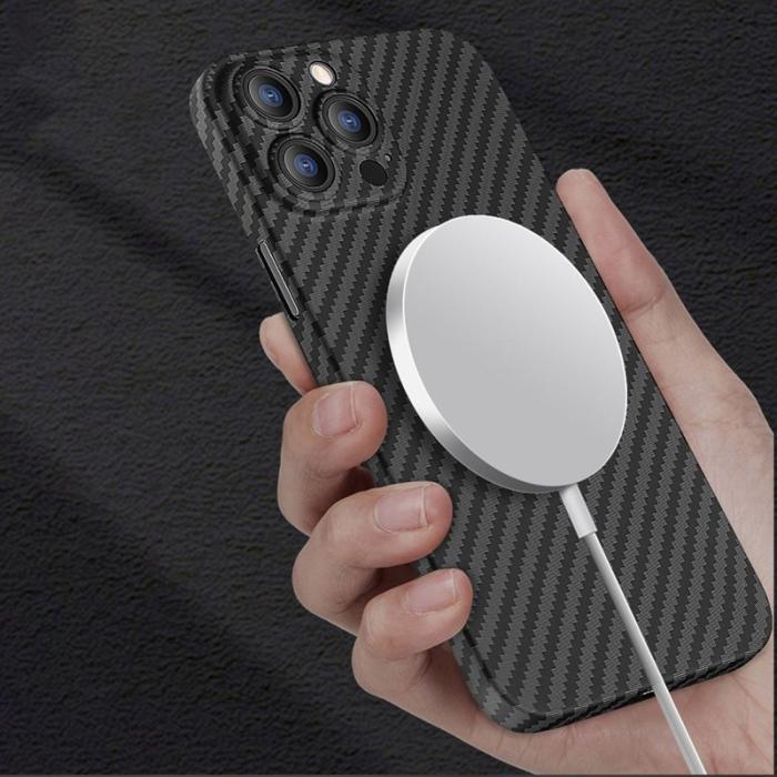 X-Level - X-LEVEL Nano Kevlar Case iPhone 14 Pro - Svart