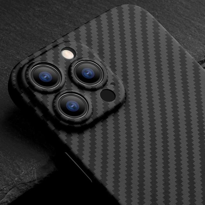 X-Level - X-LEVEL Nano Kevlar Case iPhone 14 Pro - Svart