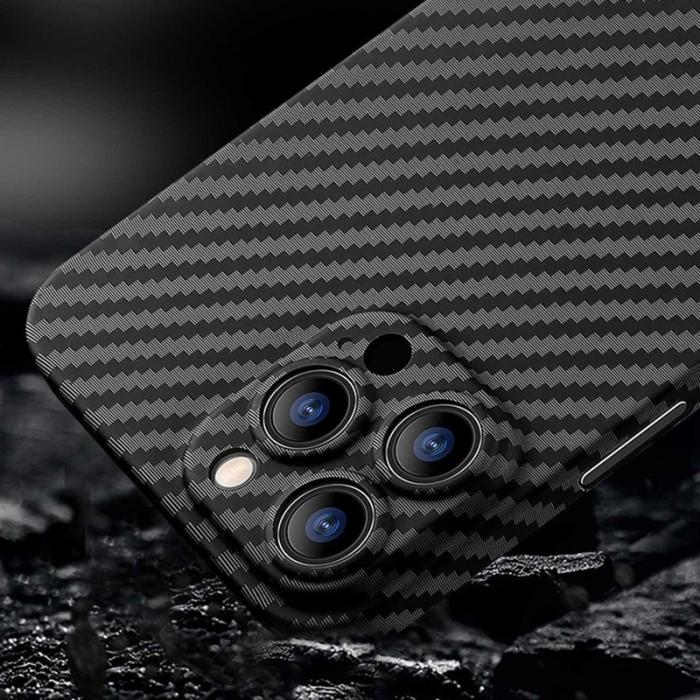 X-Level - X-LEVEL Nano Kevlar Case iPhone 14 Pro - Svart