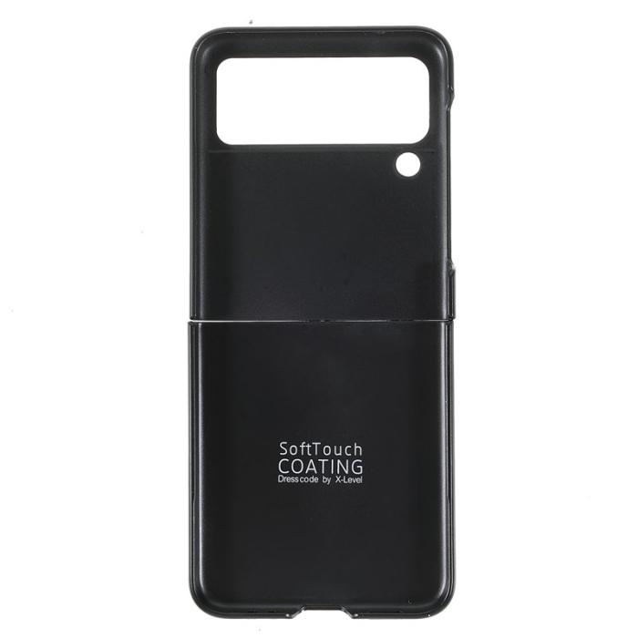X-Level - X-LEVEL Perfect Fit Flip Skal för Samsung Galaxy Z Flip3 - Svart