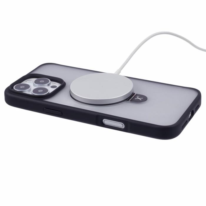 X-Level - X-LEVEL PITHY STONE II iPhone 16 Pro Max Skal Magnetisk Svart