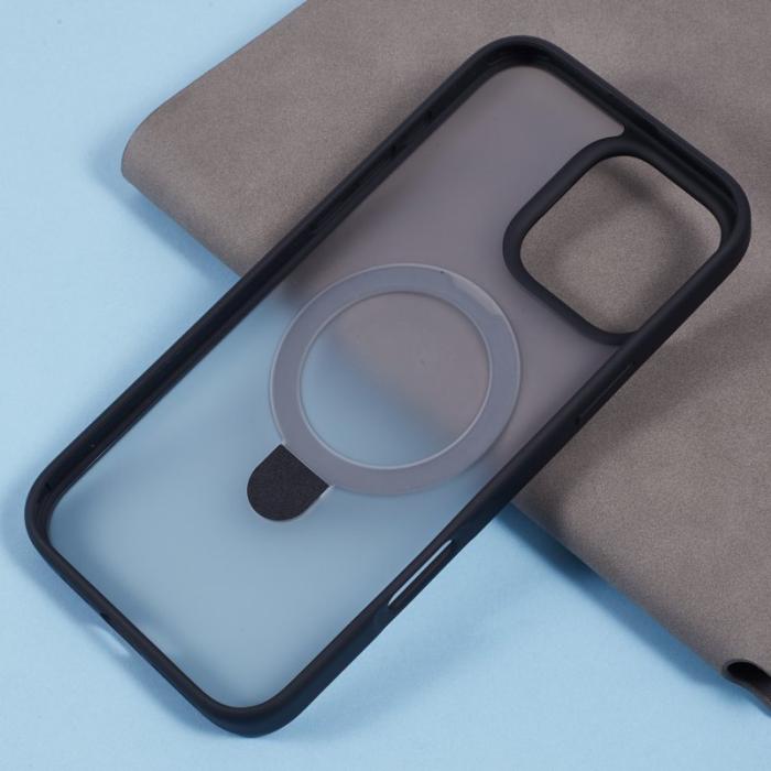 X-Level - X-LEVEL PITHY STONE II iPhone 16 Pro Max Skal Magnetisk Svart