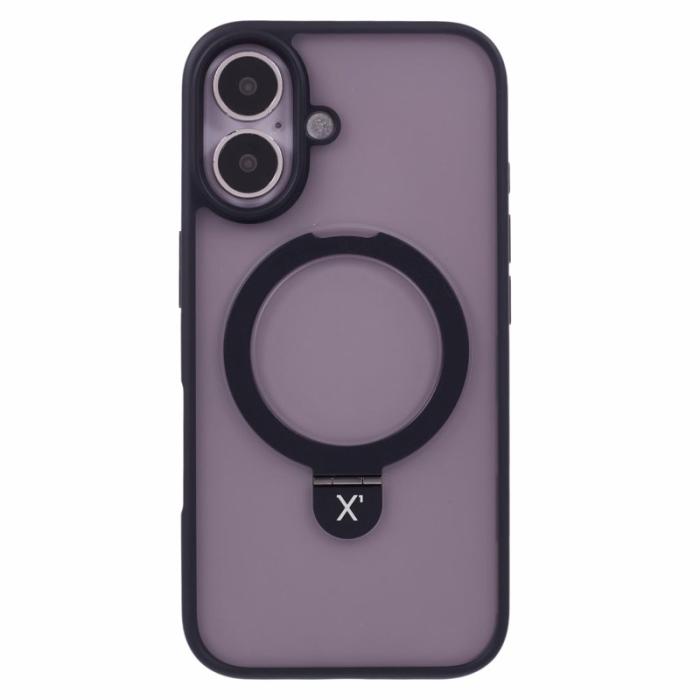 X-Level - X-LEVEL PITHY STONE II iPhone 16 Skal Magnetiskt Svart