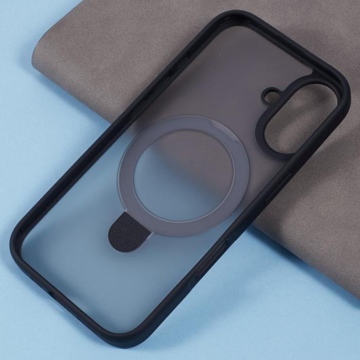 X-Level - X-LEVEL PITHY STONE II iPhone 16 Skal Magnetiskt Svart