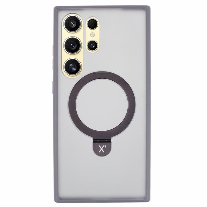 X-Level - X-LEVEL PITHY STONE II Skal för Samsung Galaxy S24 Ultra Grå