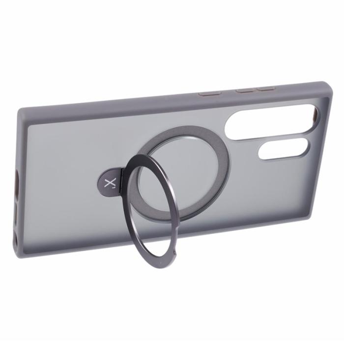 X-Level - X-LEVEL PITHY STONE II Skal för Samsung Galaxy S24 Ultra Grå