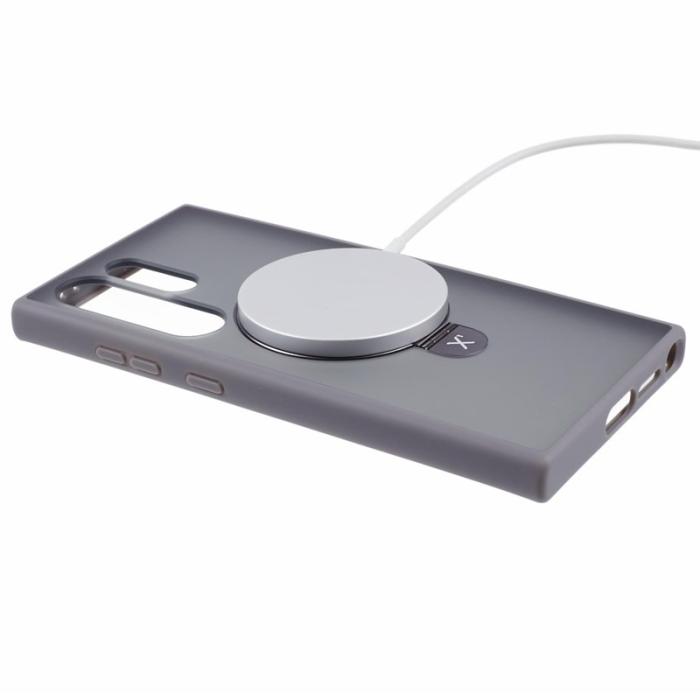 X-Level - X-LEVEL PITHY STONE II Skal för Samsung Galaxy S24 Ultra Grå