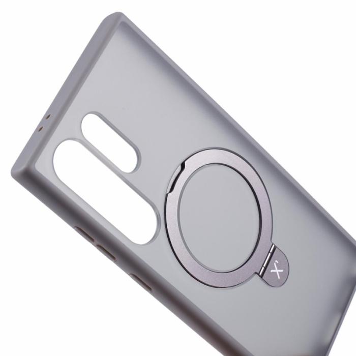 X-Level - X-LEVEL PITHY STONE II Skal för Samsung Galaxy S24 Ultra Grå