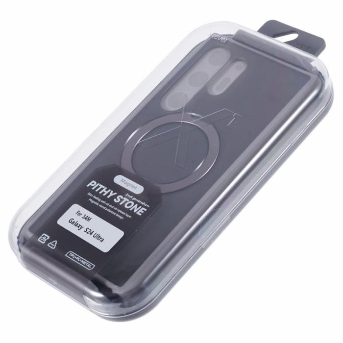 X-Level - X-LEVEL PITHY STONE II Skal för Samsung Galaxy S24 Ultra Grå