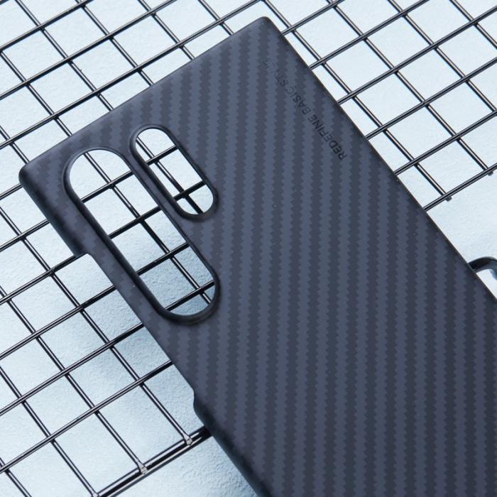 X-Level - X-LEVEL Samsung Galaxy S23 Ultra Skal Magnetisk Kolfiber Svart