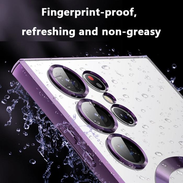 X-Level - X-LEVEL Samsung Galaxy S23 Ultra Skal MagSafe Transparent Svart