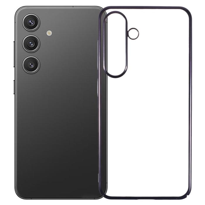 X-Level - X-LEVEL Samsung Galaxy S24+ Skal Hård PC Klart Bakre Svart