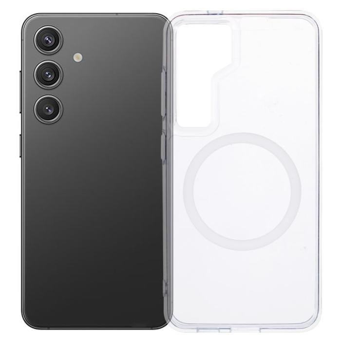 X-Level - X-LEVEL Samsung Galaxy S24 Skal Magnetisk Transparent Matt