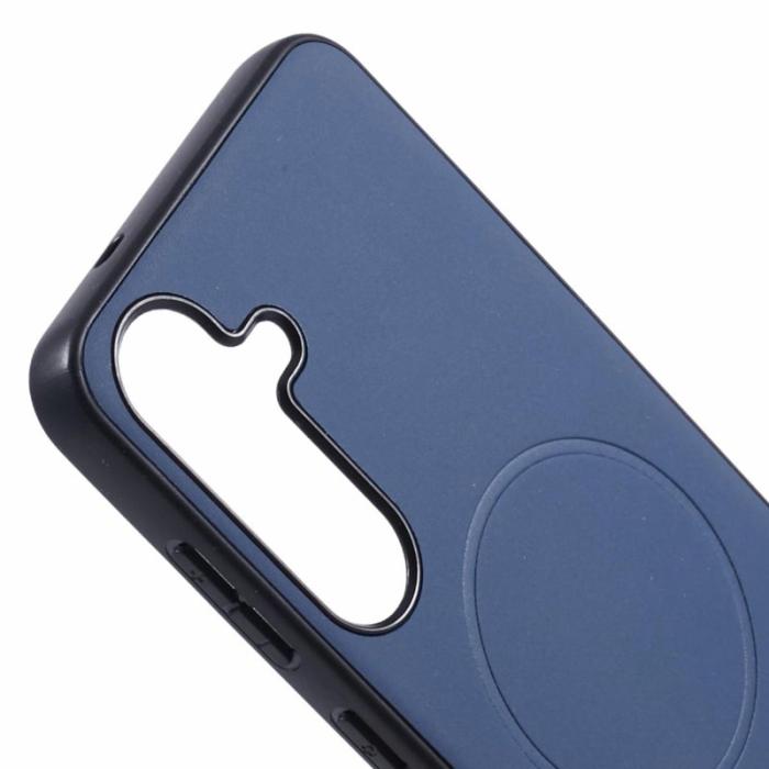 X-Level - X-LEVEL Samsung Galaxy S24 Skal MagSafe PC TPU PU Blå